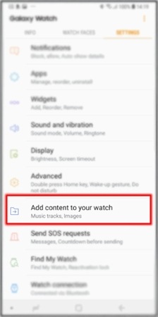 transfer music to samsung galaxy watch