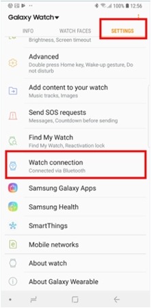 samsung galaxy watch connect to android
