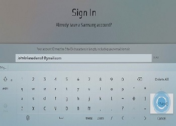 How To Sign In To A Samsung Account From Samsung Smart TV? | Samsung ...