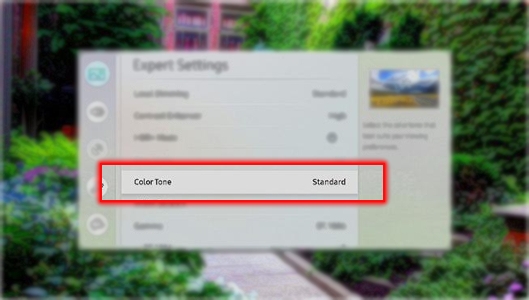 How To Adjust The Color Tone In Qled Samsung Support India