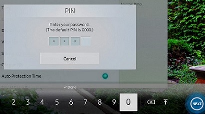 How to set the Password in Samsung Smart TV? | Samsung Support India