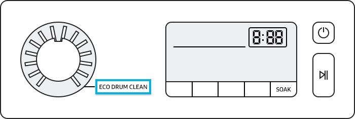 از عملکرد eco durm clean استفاده کنید.