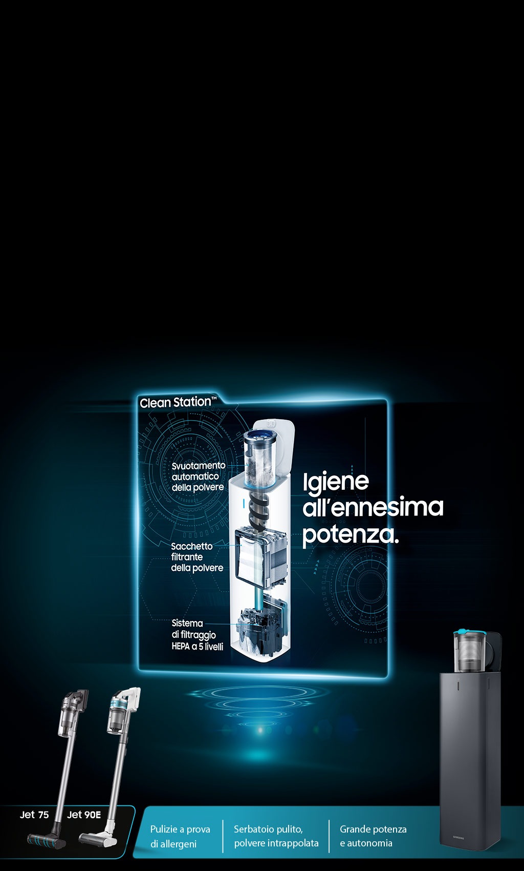 SAMSUNG Jet™ ti regala Clean Station™ | Samsung IT