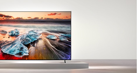 Un banner de aspectos destacados del QLED de 2019