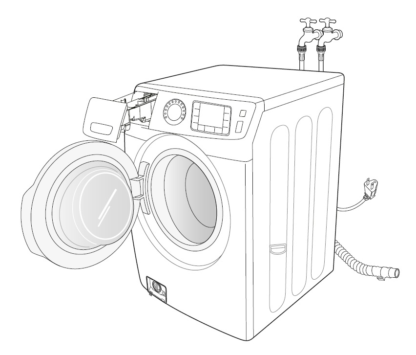 Basic Guide to install your Washing Machine Samsung Support Caribbean