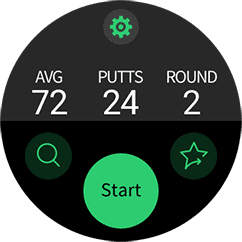 golf navi galaxy watch