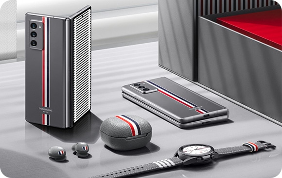 Galaxy Z Fold2 Thom Browne Edition product detail page