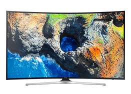 55" MU7350 Curved TV