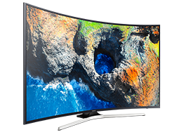 55" MU7350 Curved TV