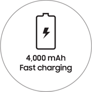 4,000 mAh battery, Fast charging
