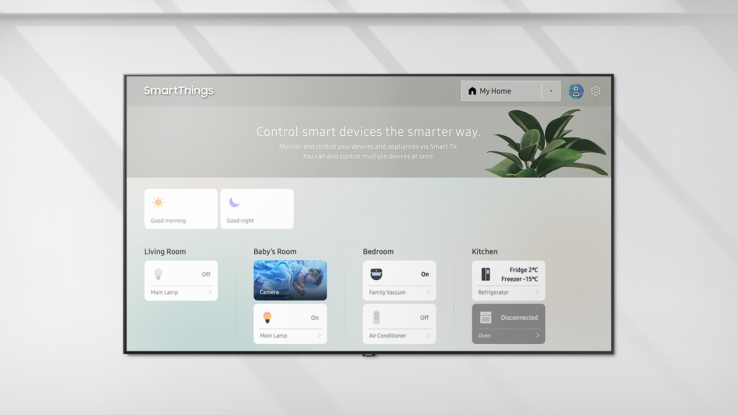 Samsung Smart Home With Iot Devices Samsung Levant