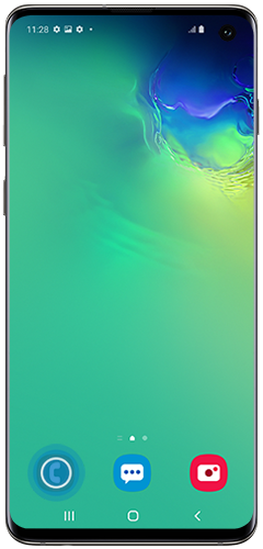 Palieskite norėdami paleisti Telefono programėlę Galaxy S10
