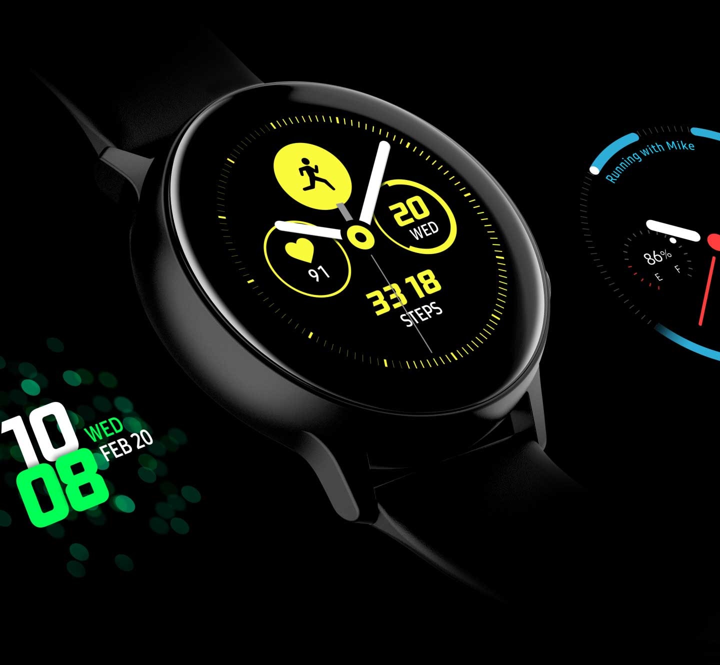 Galaxy Watch Active (2021) Išmanusis Laikrodis | Samsung Lietuva