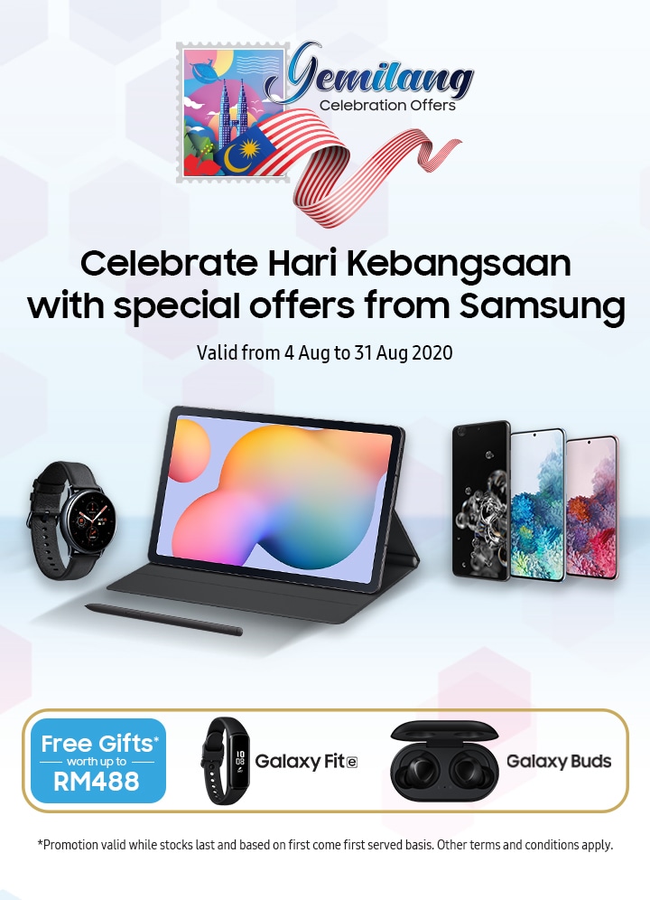 Merdeka Promotion for Samsung TV and Daily Appliances | Samsung MY