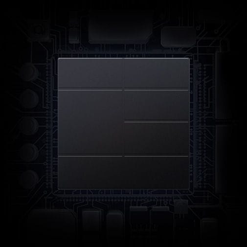 Simulated image of the advanced mobile processor
