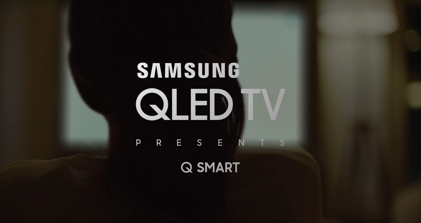 With Samsung's intelligent QLED TV, spend more time watching and less time searching