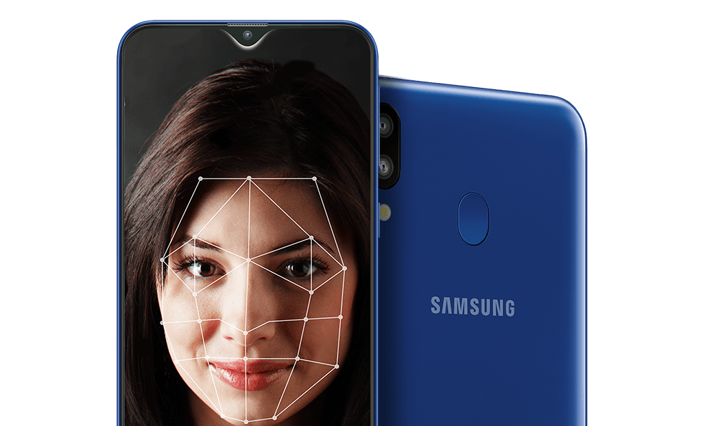 Déverrouillage rapide par reconnaissance faciale - Samsung Galaxy M20