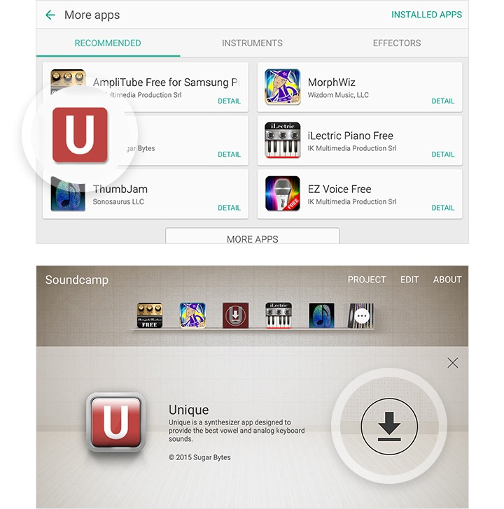 download amplitube from samsung store