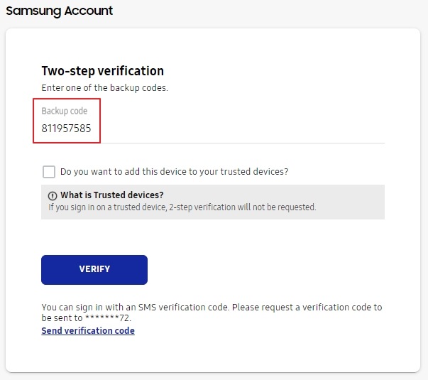 How Do I Activate The Two Step Verification On My Samsung Account Samsung Support Nz