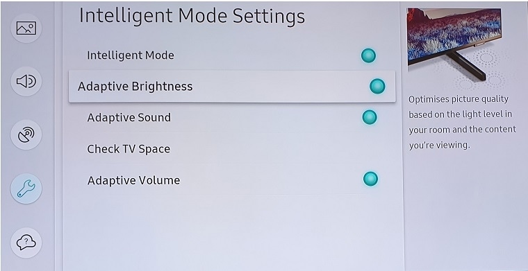 What Is Intelligent Mode On Samsung Frame Tv