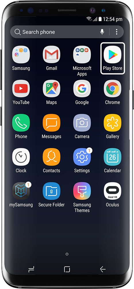 Samsung Galaxy Install App Play Store Download Jenolorlando