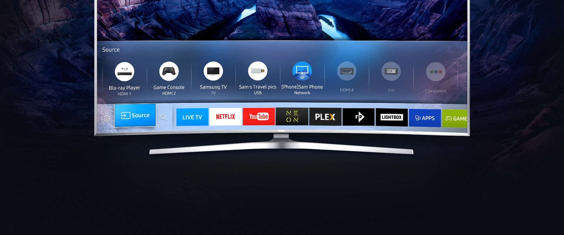 how to watch live tv on samsung smart tv
