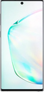 Imagen frontal de un Galaxy Note 10