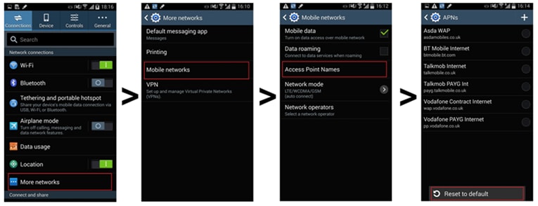 Network Data Setup Advice Samsung Support Philippines