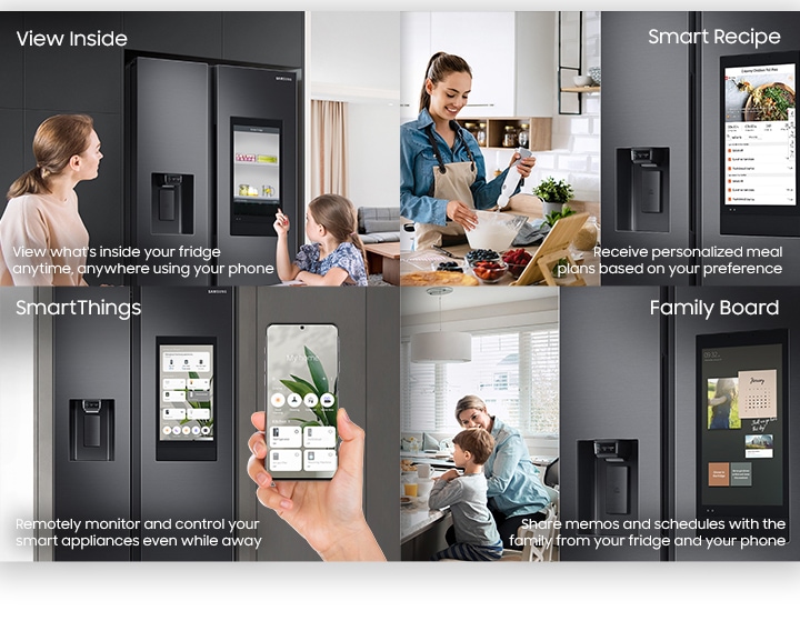 View Inside Smart Recipe SmartThings Family Board