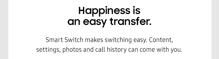 Happiness is an easy transfer. 