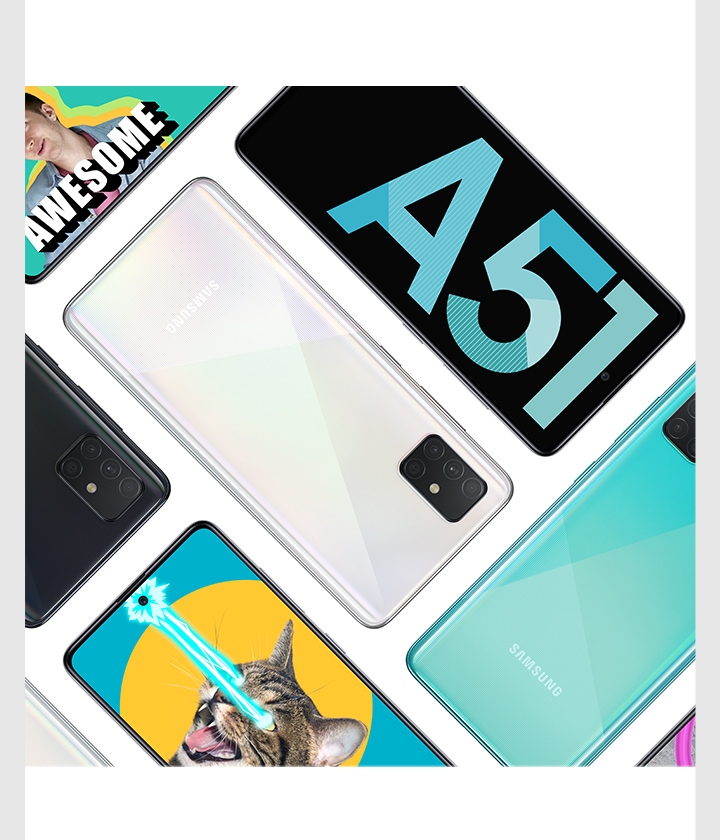 Galaxy A51 Key Visual