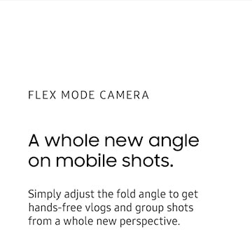 Flex mode camera.