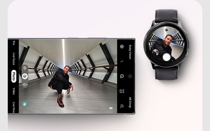 Galaxy Note10+ Galaxy Active Watch2 Key Visual