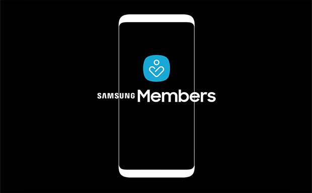 Samsung Members Logo on Smartphone
