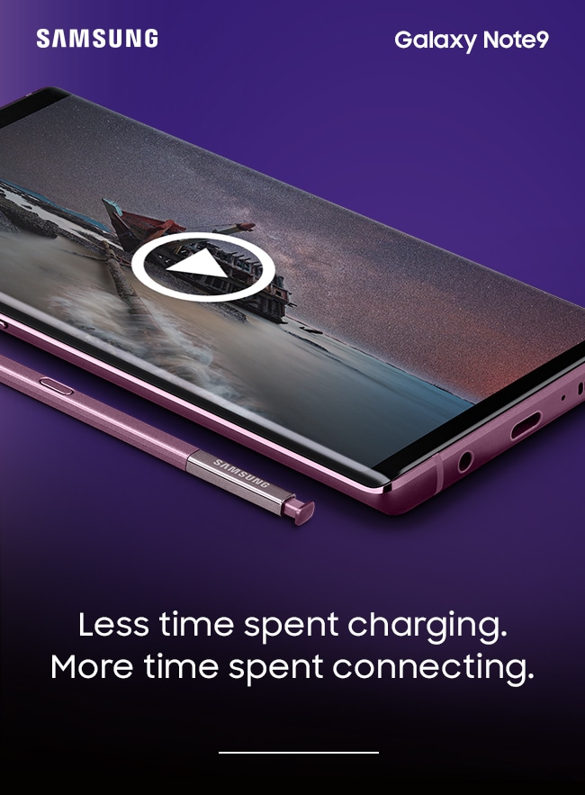 Less time spent charging. More time spent connecting.