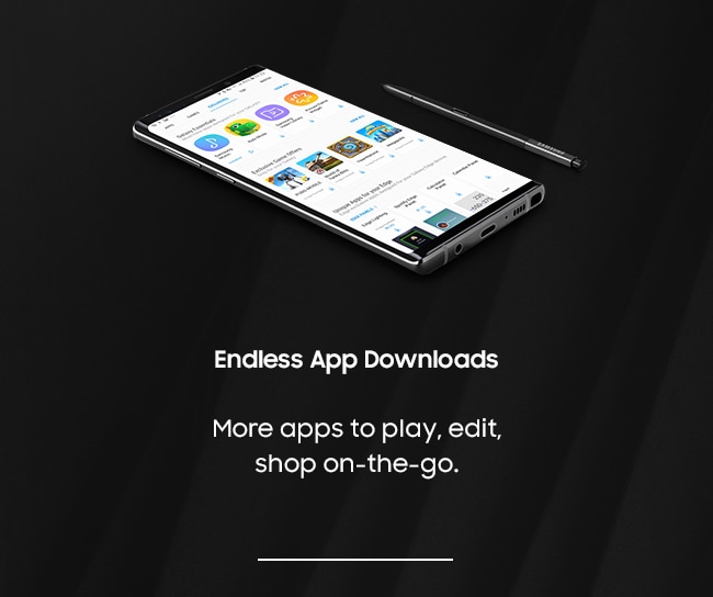 Endless App Downloads. More apps to play, edit, shop on-the-go.