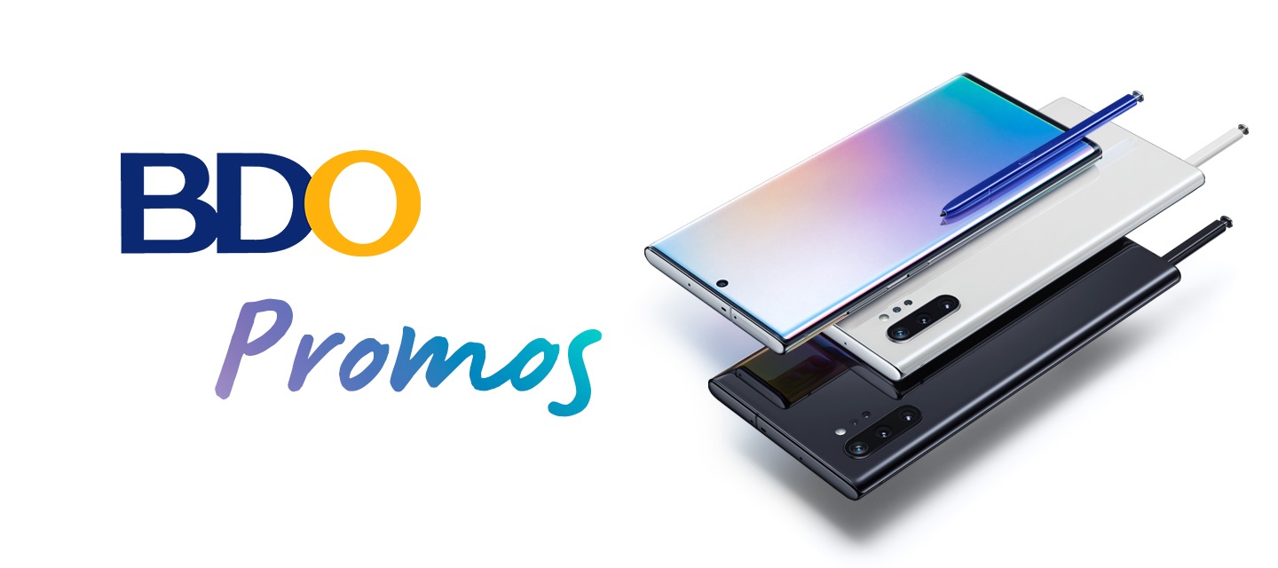 Galaxy Note10 BDO Promos Banner
