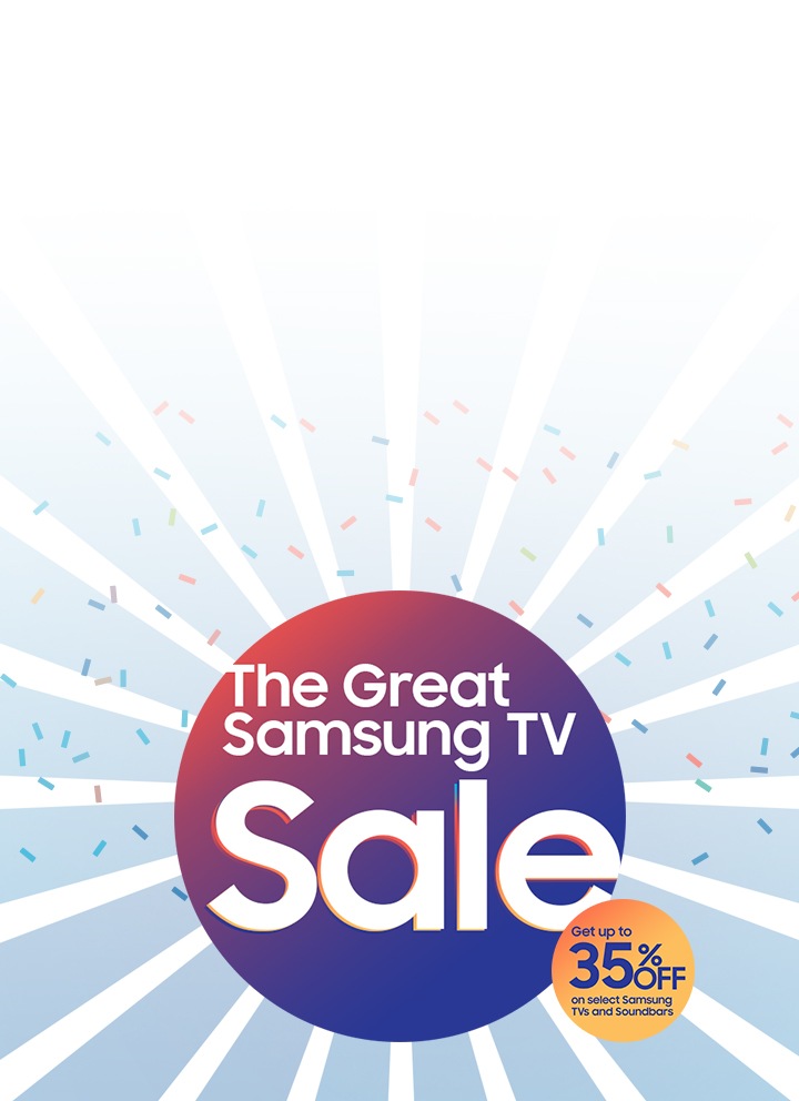 Great Samsung TV Sale Banner
