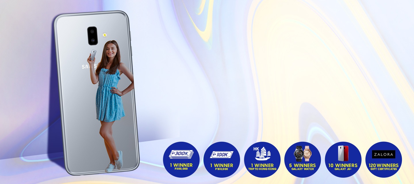 Galaxy J6+ Mirror Selfie Challenge Up to P1 Million worth of prizes!