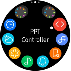 How to use Galaxy Watch as PPT 