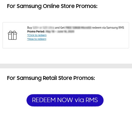 How To Redeem Samsung Gifts Samsung Ph