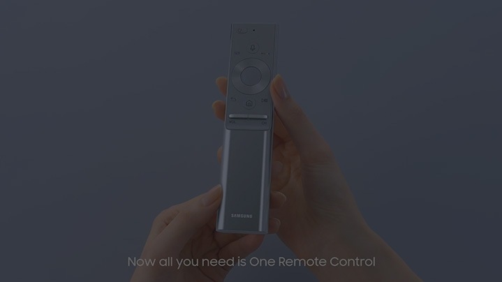 Button for viewing a smart remote video.