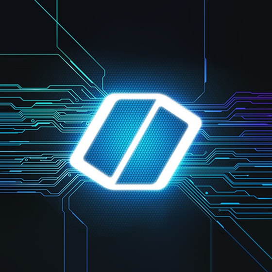 Pełen blasku symbol monitora gamingowego Samsung Odyssey.