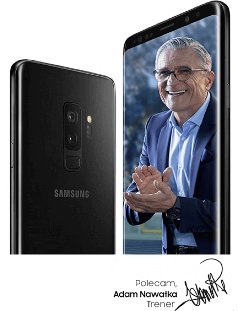 Samsung Galaxy S9 | S9+, polecam, Adam Nawałka