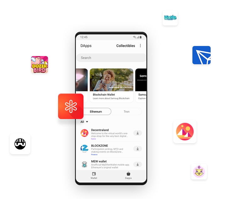 Samsung Blockchain Apps E Servicos Samsung Portugal