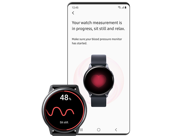 samsung galaxy watch active 2 mede pressão arterial