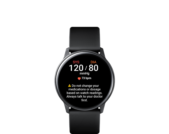 samsung galaxy watch active 2 mede pressão arterial