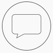 chat bubble icon
