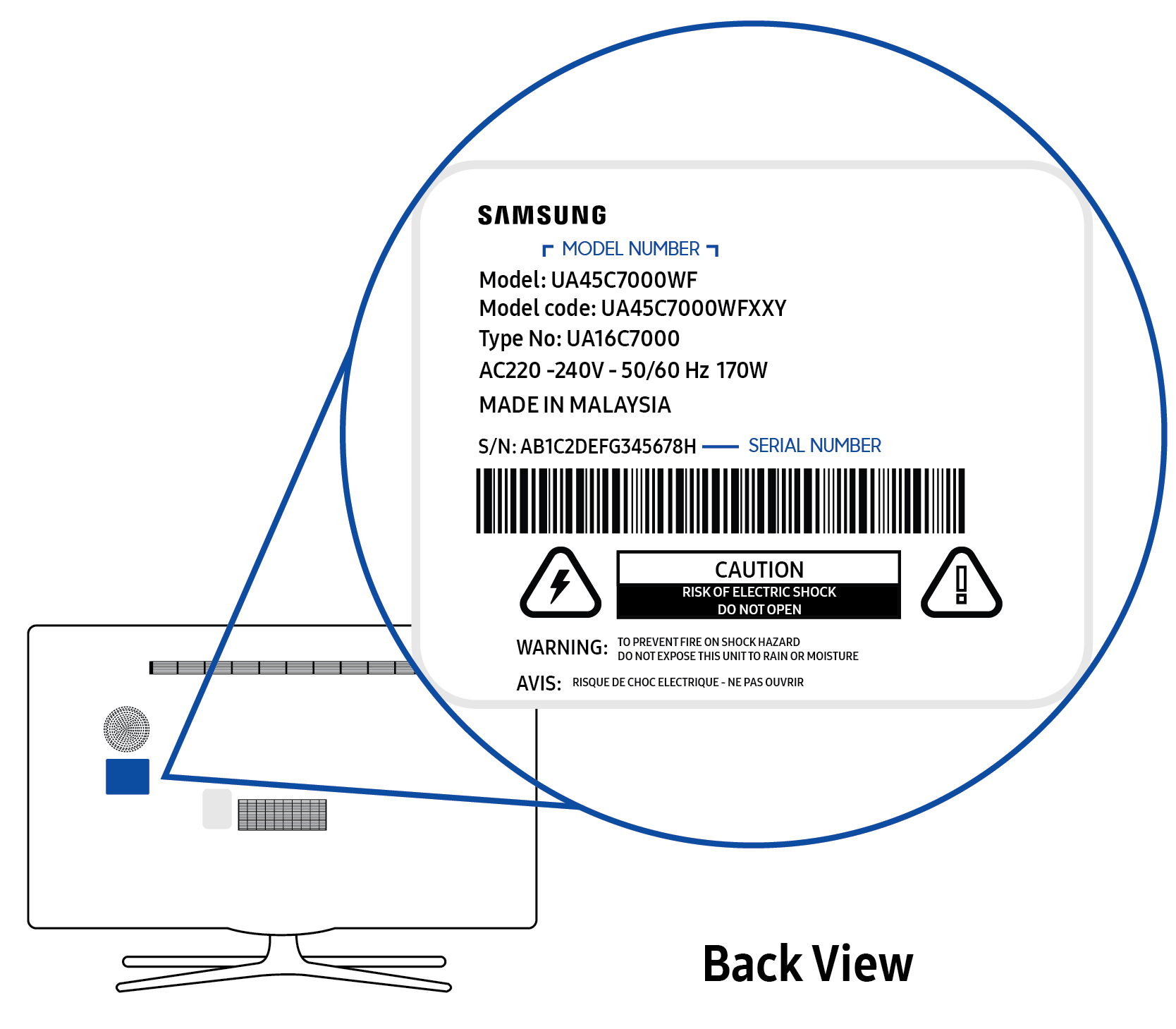 Come trovare il codice modello e il numero seriale di un prodotto Samsung Samsung IT