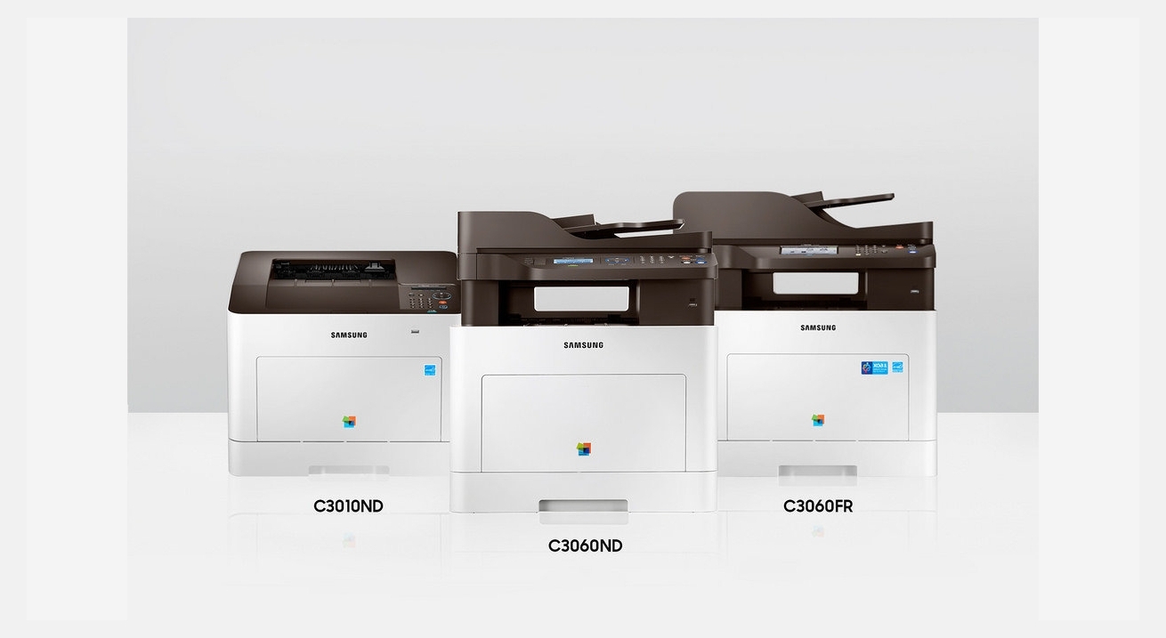 삼성전자가 출시한 중소기업 특화 저비용 고효율의 레이저 프린터·복합기 '프로익스프레스(ProXpress) C30 시리즈' 신제품 모습